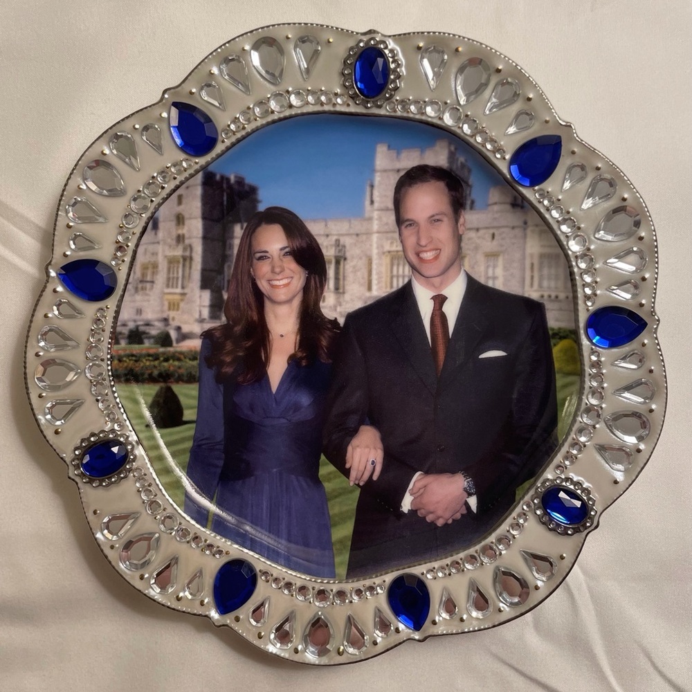 The Bradford Exchange Will & Kate Royal Engagement Plate